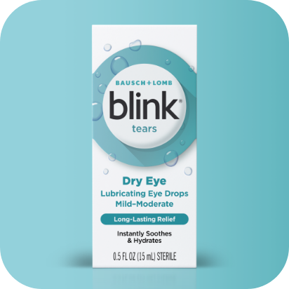 Blink Tears Dry Eye Lubricating Drops