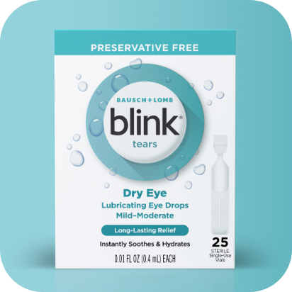 Blink Tears Preservative Free Package
