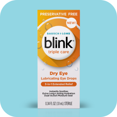 Blink Triple Care Preservative Free Package