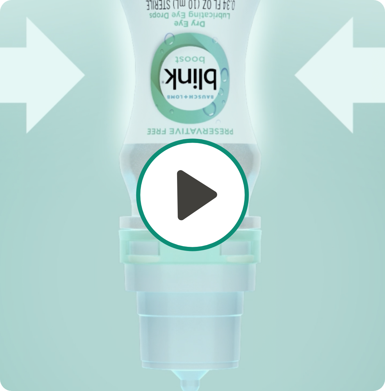 Video thumbnail of how to use Blink Boost bottle